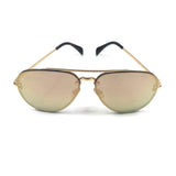 Gold Tone Aviator Metal Sunglasses / CELINE