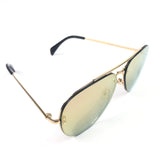 Gold Tone Aviator Metal Sunglasses / CELINE