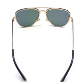 Gold Tone Aviator Metal Sunglasses / CELINE