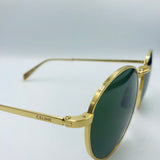 Gold-tone Round-frame  Sunglasses / CELINE