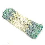 Green and Beige Chevron Knit Headband / MISSONI - One Size
