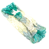 Green and Beige Chevron Knit Headband / MISSONI - One Size