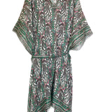 Green BAGHADI Paisley Print Kaftan Dress / ISABEL MARANT - Size 38