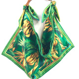 Green Bananart Scarf Tote Bag / FARM RIO