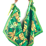 Green Bananart Scarf Tote Bag / FARM RIO