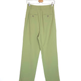 Green BEA Pleated Trousers / THE FRANKIE SHOP - Size S