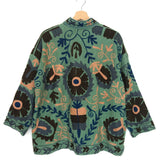 Green Embroidered Jacket