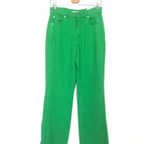 Green High Raise TESS Trousers / 7 FOR ALL MANKIND - Size 25