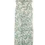 Green Lurex Embellished Maxi Dress with Cape / MAJE - Size 34