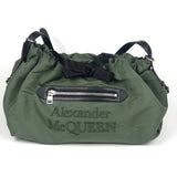 Green Military Nylon Medium BUNDLE Shoulder Bag / ALEXANDER MCQUEEN