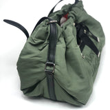 Green Military Nylon Medium BUNDLE Shoulder Bag / ALEXANDER MCQUEEN