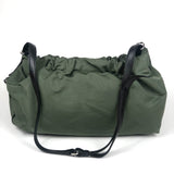 Green Military Nylon Medium BUNDLE Shoulder Bag / ALEXANDER MCQUEEN