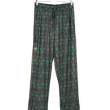 Green Pattern Lightweight Stretch Jersey Pants / PARIOCA - Size 1