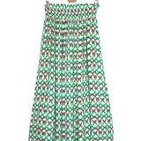 Green PHILO Printed Elastic Waist Maxi Skirt / BELLEROSE - Size 1
