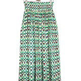 Green Printed PHILO Elastic Waist Maxi Skirt / BELLEROSE - Size 1