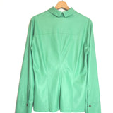 Green PRIYA Faux Leather Shirt / NANUSHKA - Size L