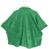 Green Terry Short Sleeves Shirt - One Size