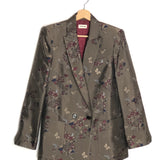 Taupe VISKO JAC BLOSSOM Floral Printed Jacket / ZADIG & VOLTAIRE - Size 40