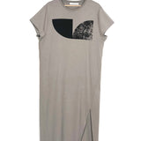 Grey ADRYA Graphic-print Midi Dress / IRO - Size M