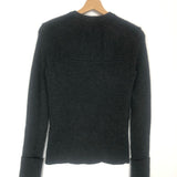 Dark Grey DOYLE Wool Button Embellished Jumper / ISABEL MARANT ETOILE - Size 36
