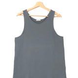 Grey HAPYLIFE Cotton Jersey Top / AMERICAN VINTAGE - Size XS/S