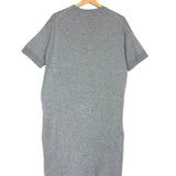 Grey Knot Detail Short Sleeves Dress / VINCE - Size S