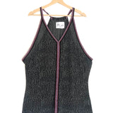 Grey Leopard Print Sleeveless Mini Sundress / PITUSA - One Size