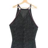 Grey Leopard Print Sleeveless Mini Sundress / PITUSA - One Size
