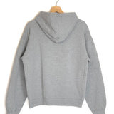 Grey Loose Cotton Studded Logo Sweatshirt / CELINE - Size S