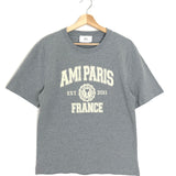 Grey PARIS FRANCE T-Shirt / AMI