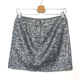 Grey Sequins JASMI Mini Skirt / ZADIG & VOLTAIRE DELUXE - Size 36