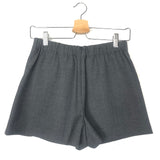 Grey Wrap Out Mini Skort / MAJE - Size 36