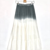 Ombre Cotton Maxi Skirt - One Size