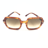 Havana Red Square Oversized Sunglasses / RAY-BAN