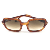 Havana Red Square Oversized Sunglasses / RAY-BAN