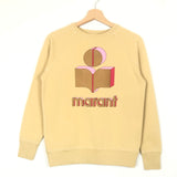 Honey Yellow Logo Printed MILLY Sweatshirt / ISABEL MARANT - Size 34