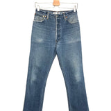Indigo Blue High Rise Crop Jeans / RE/DONE X LEVI'S - Size 25