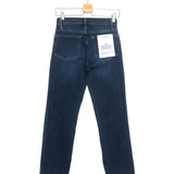 Indigo Blue LE NOUVEAU Straight-Fit Mid-Rise Denim Jeans / FRAME - Size 25