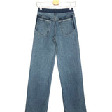 Indigo Deconstruct Denim Pants / CHRISTOPHER EBER - Size 4