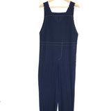 Indigo Blue PLEATS PLEASE Soft Denim Jumpsuit / ISSEY MIYAKE - Size 6