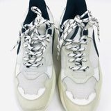 Ivory Curve Runner Mesh, Nubuck and Leather Sneakers / IRO - Size 39