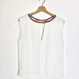 Ivory LYDIA Sleeveless Top / MAJE - Size 1
