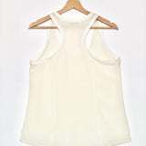 Ivory Racerback Tank Top / JOIE - Size S
