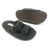 Khaki Buckle Slides / MANU STUDIOS - Size 38