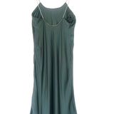 Khaki CANEL Chain Strap Slip Midi Dress / BA&SH - Size 2