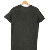 Khaki CLAY Linen Distressed T-shirt / IRO - Size XS