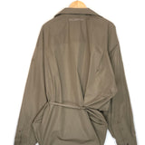 Khaki Destrustured and Asymmetric Shirt / BALENCIAGA - Size 36