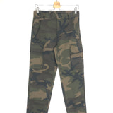 Khaki Green PEDRI Camouflage Cargo Pants / MAJE - Size 36