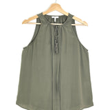 Khaki Green SHARA Silk Camisole Top / JOIE - Size S