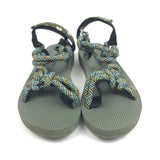 Khaki Green TREKKY Rope Sandals / ARIZONA LOVE - Size 39